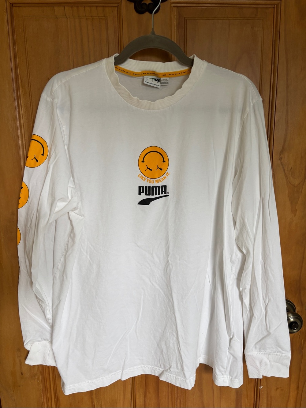 Puma Men’s Smiley Face Long Sleeved T-shirt